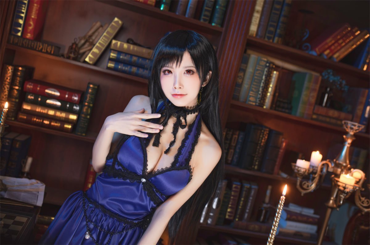 水淼aqua 蒂法礼服旗袍
